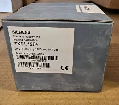 Buy Siemens TXS1.12F4 Power Supply 24vdc PXCM Module • 325$