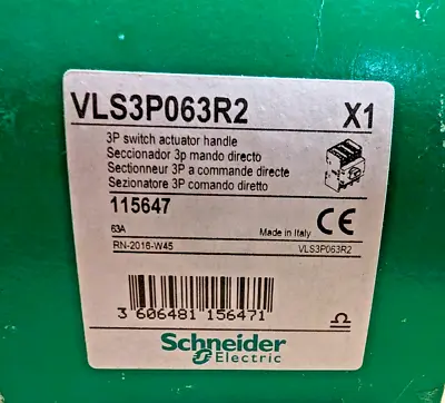 Buy Schneider Electric VLS3P063R2 Disconnect Switch , 60A , 40HP At 480VAC • 75$