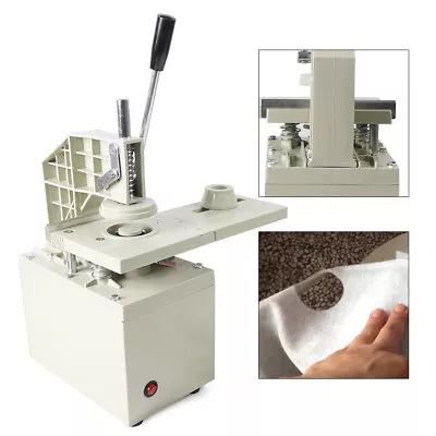 Buy Curtain Eyelet Puncher Press Hole Machine Making Ring Tool Automatic Electric US • 69$