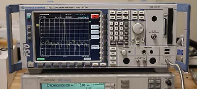 Buy Rohde Schwarz FSU67 Microwave Spectrum Analyzer 20Hz-67GHz GUARANTEED W/Options • 45,000$