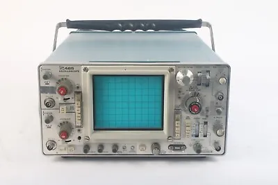 Buy Tektronix 465 Oscilloscope Analog 100MHz Two Channel - AS IS Parts Or Repair • 229.99$