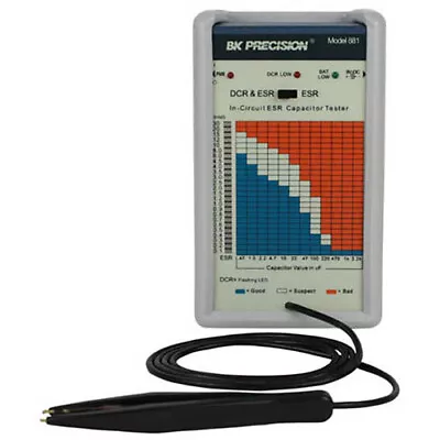 Buy BK Precision 881 In-Circuit ESR And DC Resistance Capacitor Tester • 221.44$