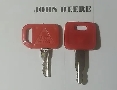 Buy (6) John Deere Keys (JD) 3 Of Each Key Seen, Heavy Equipment Ignition Excavator  • 13.99$