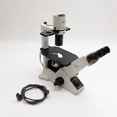 Buy Olympus CK30 CK30-F100 Inverted Phase Contrast Microscope W/Objective NO Lamp • 379.99$