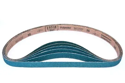 Buy 1 X 30 Inch Sanding Belts Zirconia Cloth Sander Belts (12 Pack, 100 Grit) • 15.54$