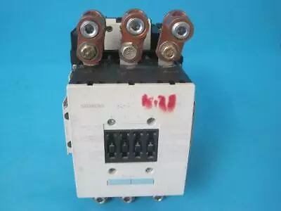 Buy Siemens 3rt1054-6 3rt1055-6af36 Iec Contactor 3 Pole 400v 160a Works Great Used • 161.49$