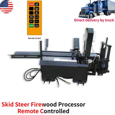 Buy 30T Wood Processor 16.5  Firewood Processor Skid Steer Attachments Log Splitter • 6,900$