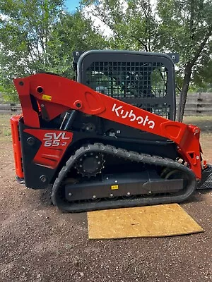 Buy 2022 Kubota SVL65-2 Tracked Skid Steer, High Flow, Enclosed ROPS,LOADED • 65,000$