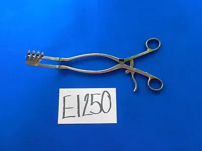 Buy E1250 Jarit Surgical Beckman Adson Hinged 4x4 Sharp Prong Retractor 205-225 • 75$