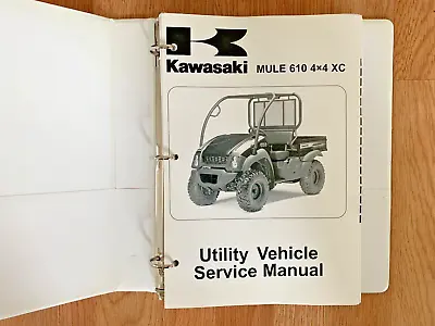 Buy Kawasaki Mule 610 4x4 XC 2010-12 Utility Vehicle Workshop Manual Service Repair • 44.99$