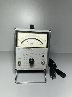 Buy HP  3400A RMS Voltmeter Crest Factor Full Scale 10 Hz To 10 MHz TESTED/WORKING • 100$