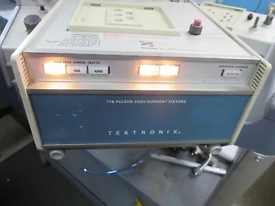 Buy Tektronix 176 Pulsed High Current Fixture ( Use With Tektronix 576 Curve Tracer) • 700$
