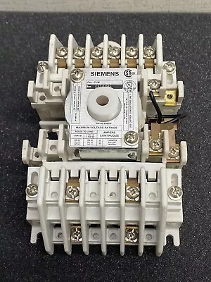 Buy Siemens CLM Lighting Contactor, 20Amp, 110-120V Pre Owned • 275.99$