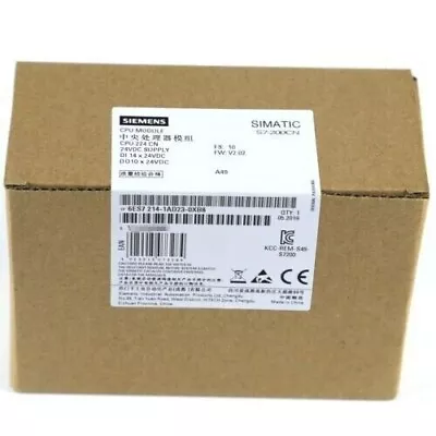 Buy 1PC NEW SIEMENS Simatic S7-200 6ES7214-1AD23-0XB8 Central Processing Unit In Box • 90.79$