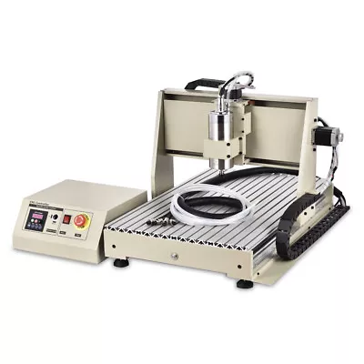 Buy USB 4AXIS 1500W CNC 6040 Router Engraving Wood Drill/Milling Machine+Handwheel R • 1,299$