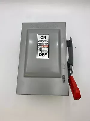 Buy Siemens HNF361G Non-Fused Heavy Duty Safety Disconnect Switch 3-Wire 30A 600V 3P • 100$