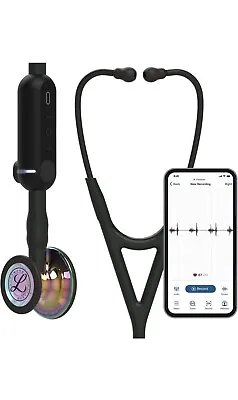 Buy BNIB 3M™ Littmann® CORE Digital Stethoscope, 8570 High Polish Rainbow Chestpiece • 222.50$