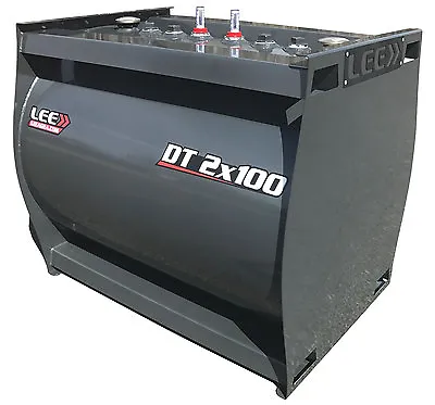 Buy LEE DT 2x100 / Two 100 Gallon Diesel Fuel Tanks In One. Gray. • 2,295$