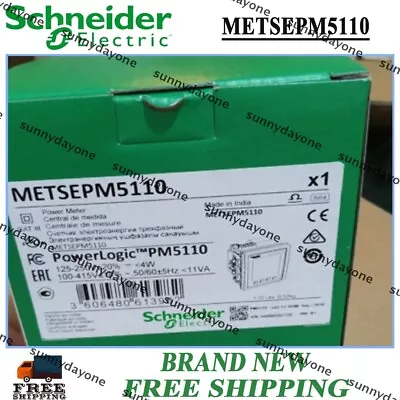 Buy Schneider Electric METSEPM5110 Power Logic PM5110 Power Meter BRAND NEW • 481$
