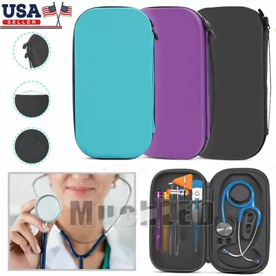 Buy For Stethoscope Littmann Classic II III SE Hard Carry Storage Case Bag Pouch • 14.81$