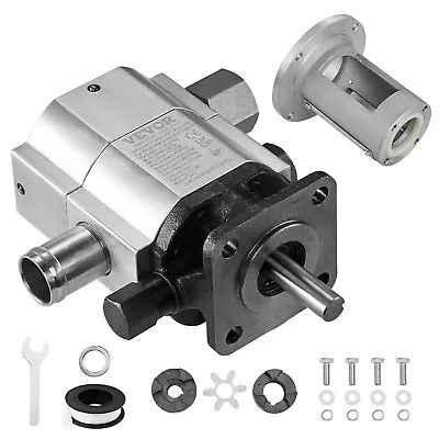 Buy VEVOR Hydraulic Wood Log Splitter Pump Kit Gear Pump 13GPM 2 Stage With Coupling • 127.98$
