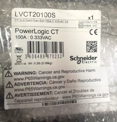 Buy Schneider Electric PowerLogic CT LVCT20100S • 59.60$