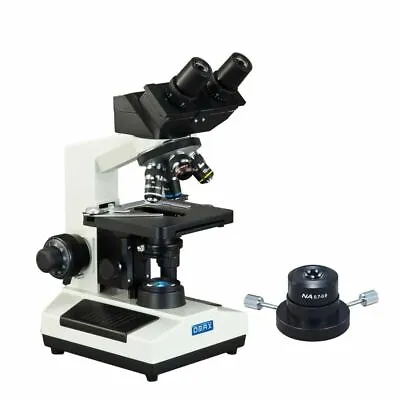 Buy OMAX 40X-2000X Darkfield Compound LED Microscope With 3MP USB Digital Camera • 594.99$