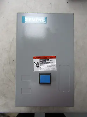 Buy 💥siemens Size 0 Enclosed Magnetic Starter 18a 600 Vac 220/240v Coil 14cu+32a* • 89.99$