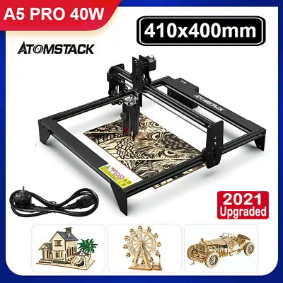 Buy 40W Laser Engraver CNC Desktop Engraving Cutting Machine ATOMSTACK A5 Pro Dl • 245.90$