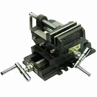 Buy 4  Cross Drill Press X-Y Clamp Machine Vise Metal Milling Slide 2 Way HD • 49.98$
