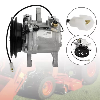 Buy SV07E A/C Air Compressor Kit 3C58150060 For Kubota Tractor M7040 M8540 M9540 • 148.73$