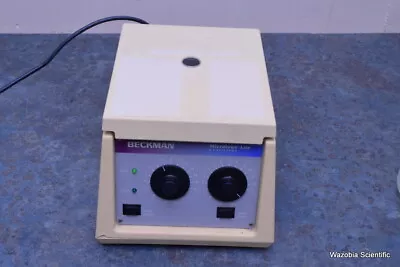Buy Beckman Microfuge Lite Laboratory Centrifuge Cat. 365606 With Rotor F1802 • 99.50$