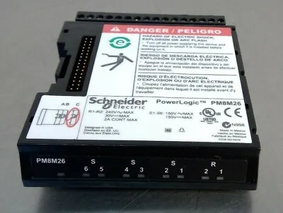 Buy Schneider Electric - PowerLogic - PM8M26 - Module                           3D-1 • 199.99$