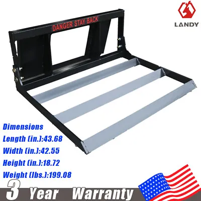 Buy Landy Attachments 44   Land Plane Level Attachment For Small Skid Steer • 679$