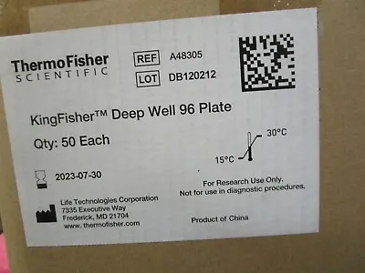 Buy (50-Pack) Thermo Fisher A48305 KingFisher Deep-Well 96 Plate - New • 379.88$