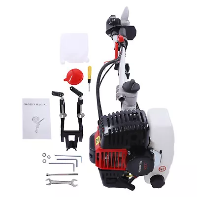 Buy 2.3HP 2 Stroke Outboard Motor Fishing Boat Engine Inflatable 52CC Engine 10km/h • 152.16$