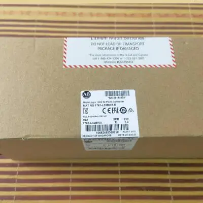 Buy New Factory Sealed AB 1761-L32BWA SER E Micrologix 1000 32 Point Controller • 960$