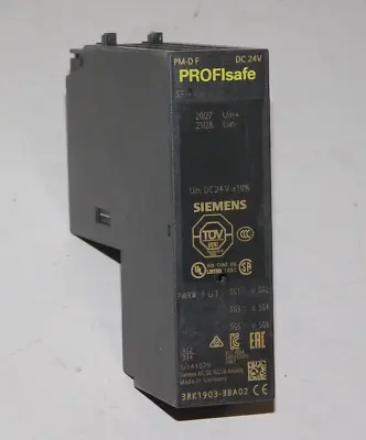 Buy New Siemens 3RK1903-3BA02 PM-D F ProfiSafe Power Module Fail Safe Motor Starter • 1,699$