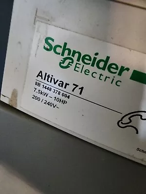 Buy Variable Frequency Drive Schneider ElectricAltivar 71 7.5kW-10HP 200/240V • 350$