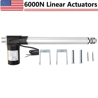 Buy DC 12V Linear Actuator 1320LBS/6000N 400mm For Auto Car Lift Heavy Duty Medical • 58.99$