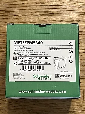 Buy New Schneider Electric METSEPM5340 Power Logic PM5340 Power Meter  • 699$