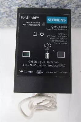 Buy SIEMENS QSPD2A065 Surge Protection Device NEW Ob • 119.99$