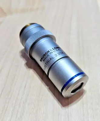 Buy Bausch & Lomb Industrial Microscope Objective 2.25X N.A. 0.04 • 49$