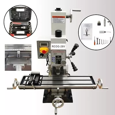 Buy High Precision RCOG-28V Multifunction Electric Bench Drilling&Milling Machine • 2,086.56$
