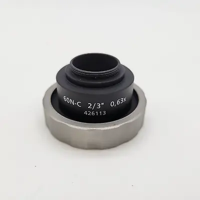 Buy Zeiss Microscope Camera Adapter 60N-C 2/3  0.63x 426113 C-Mount • 295$