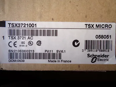 Buy Schneider Electric Automation Telemecanique Modicon Micro Tsx3721001 Tsx 3721 Ac • 897.77$