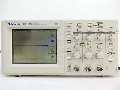 Buy Tektronix TDS220 Digital Oscilloscope 1 GS/s , 100 MHz Bandwidth • 169.95$