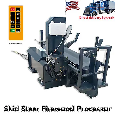 Buy 30T Wood Processor 16.5  Firewood Processor Skid Steer Attachments Log Splitter • 6,000$
