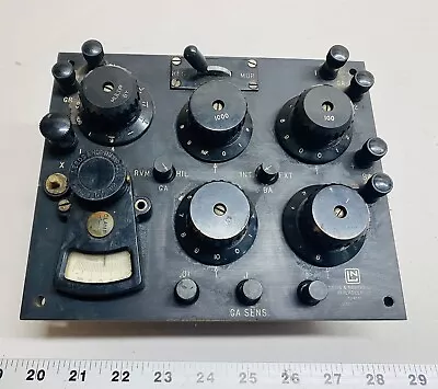 Buy Vintage Leeds And Northrup Tester Sensor Panel Electronic Piece • 47$