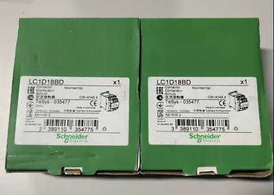 Buy 1pcs Brand New Schneider  Contactors LC1D18BD Fast Delivery • 59$
